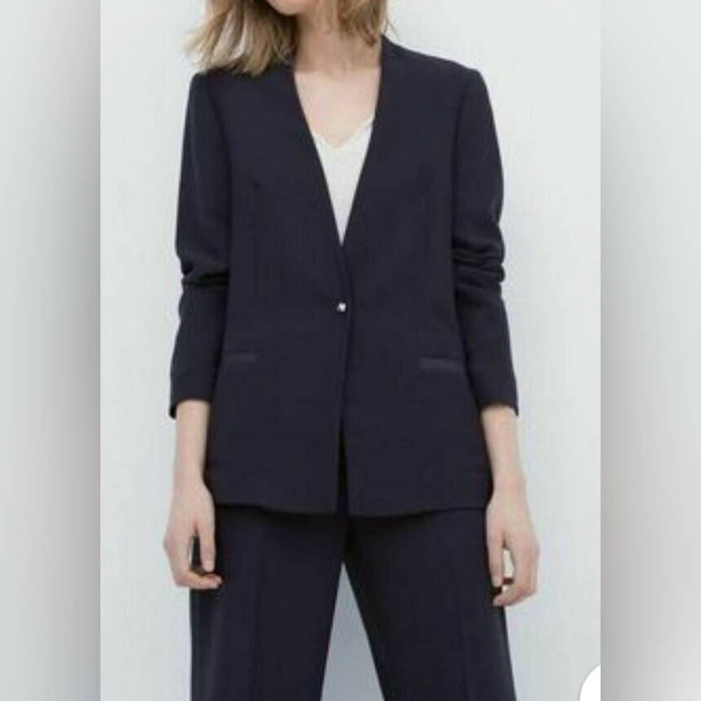 Navy blue Zara blazer size M